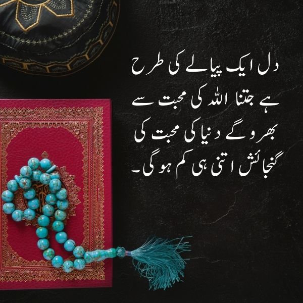 islamic quotes about love for allah in urdu